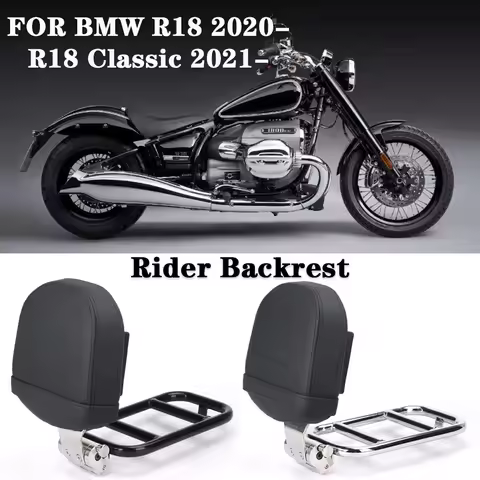 R18 Accessories Motorcycle Rider Backrest For BMW R18 2020-2023 R18 Classic 2021-2023 New Foldable B