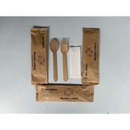Wooden Cutlery ~ Eating Utensils [Wooden]
