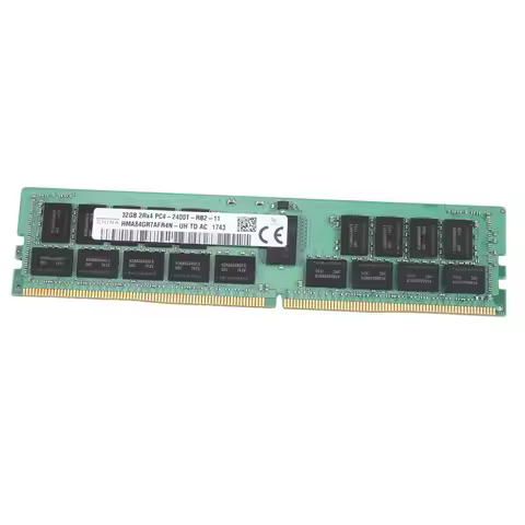 1 Pieces 2400Mhz PC4-19200 288PIN 2Rx4 RECC Memory RAM 1.2V DDR4 RECC RAM For X99 Motherboard