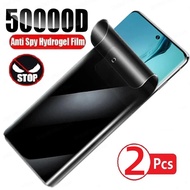 2Pcs Full Cover Anti Spy Privacy Hydrogel Film For iQOO 15 13 12 11 11s 10 9T Pro Anti Blue Light HD