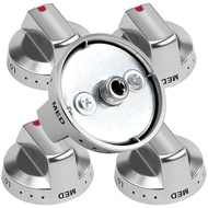 DG64-00473A Replacement knob for Samsung stainless steel gas stove NX58H5600