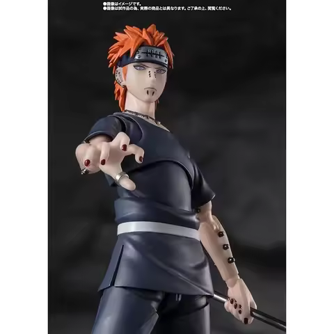 Original Bandai S.H.Figuarts Shf Naruto Shippuden Pain Tendo In Stock Anime Action Collection Figure