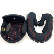 K1/K3sv/k5 Helmet Lining SHOEI Z7/X14/Z8 Helmet Accessories Lining Chin Net Nose Protection LensK1/K