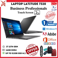 DELL LATITUDE 7320  Intel Core i7 11085G7 (11th) Generation 16GB RAM Storage Capacity Up to 1TB GB