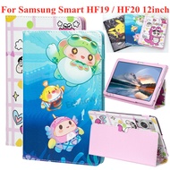Samsung Smart HF 19 2024 Smart HF 20 Tablet PC 12 inch kids cartoon pu leather shell stand cover
