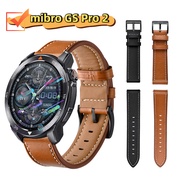 Mibro GS Pro2 strap Leather strap  Mibro GS Pro 2 smart watch strap Sports wristband