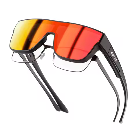 KAPVOE Fitover Sunglasses Photochromic UV400 Fit Over Prescription Eyeglasses Men Women Outdoor Spor