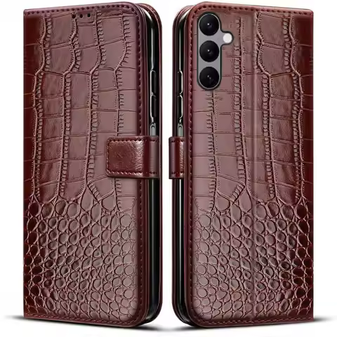 Flip Wallet Leather Case For Samsung Galaxy Wide7 6 5 A Quantum 5 4 Buddy 3 Jean2 Jump 5G Card Holde