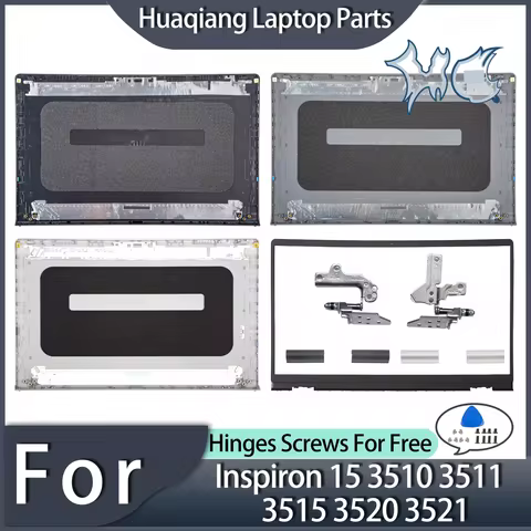 New For Inspiron 15 3510 3511 3515 3520 3521 Rear Lid Case Laptop LCD Back Cover Front Bezel 09WC73