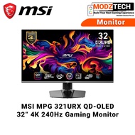 MSI MPG 321URX QD-OLED 32" 4K 240Hz Gaming Monitor