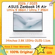 2025 ASUS Zenbook 14 Air Ultra7 258V/Snapdragon X 2.8K 120Hz OLED 960g Zenbook A14 UX3407QA Zenbook 