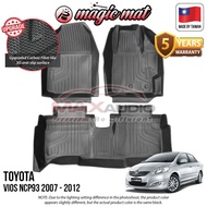 (5-Yrs Warranty) NEW 5D TPE Rubber MAGIC MAT Hygiene Waterproof Carpet Car Mat Karpet Kereta Alza Ar