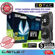 Zotac RTX 3060 TWIN EDGE OC BLACK - 12GB GDDR6 Nvidia GeForce Graphic Card ZT-A30600E-10M V2 VER2