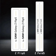 บานพับกลางฟิล์มสำหรับ Samsung Galaxy Z Flip 5 Fold5 4ด้านเคสป้องกัน3ด้านฟิล์มสำหรับ Galaxy นิ่ม Zflip5สติกเกอร์ Flip4