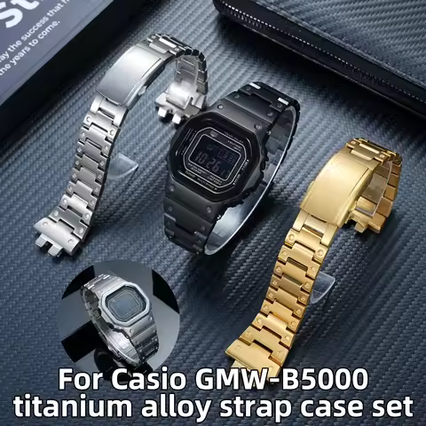 Ultra-Light Titanium Upgrade Kit Compatible with GMW-B5000 MRG-B5000, Strong Full Metal Case + Wrist