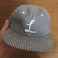 Less 條紋 棒球帽