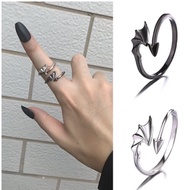 Fashion Devil And Angel couple ring for men adjustable rings for woman