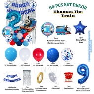 THOMAS THE TRAIN NUMBER DECORATION SET/ DECORATION PACKAGE SET/ TRAIN DECORATION PACKAGE/ THOMAS VEH