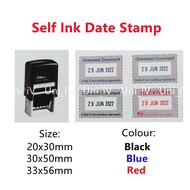 Self Ink Date Stamp Dater Chop