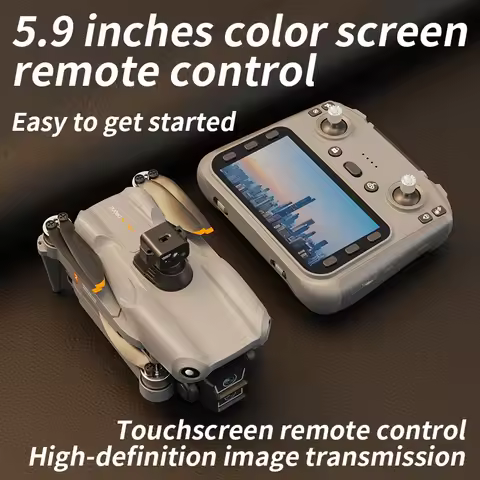 L300 MAX GPS drone 5G 4K 5.9-inch button screen control remote control laser obstacle avoidance aeri