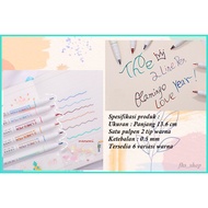 Two Line Pen Two Color Pen Two Ink Pen 2 Line Pen 2 Color Pen Multicolor Pen