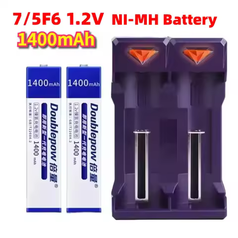 7/5F6 67F6 Ni-MH Battery 1.2V 1400mAh Rechargeable NI-MH Batteries 7/5F6 for Panasonic Sony Walkman 