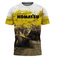 3D Printing T-Shirt Komatsu X022 3D Pattern