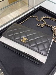 Chanel WOC wallet on chain 足球 調節扣