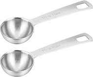 2 Pcs Measuring Spoons Tablespoon Measuring Spoon 1 Tbsp (3 tsp | 15 ml |15 cc| 0.5 oz) Mini Spoons 