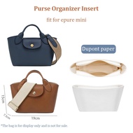 Purse Organizer Insert for Handbags，Dupont paper waterpoof organizer，Fit for longchamp epure mini