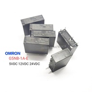 G5NB-1A-E 5VDC 12VDC 24VDC Relay Omron 4 Legs 5A 250VAC