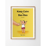 Keep Calm & Bao Bao Poster