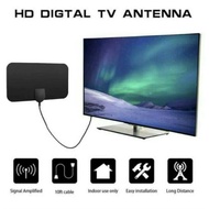 Antena TV Digital Indoor HDTV DVB T2 Flat HD Receiver Aerial Ultra Tipis Datar antena - kingsalaman