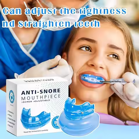 Adjustable Anti Snoring Mouth Guard Anti-Snoring Mouthpiece Sleeping Devices Bruxism Snoring Stopper