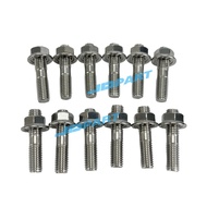 Exhaust Manifold Screw For Mitsubishi 6D31 Engine Parts Agricultural Engine Parts