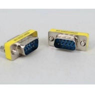 GENDER SERIAL MALE / DB9 MALE CONNECTOR / 9 PIN CONNECTOR