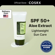 COSRX Aloe Soothing Sun Cream SPF50 PA+++ 50ml, 5.5% Aloe Extract Hybrid Daily Sunscreen, Broad‑Spec