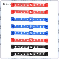 Eigell 2pcs Table Soccer Counters Soccer Scoring Units Counters Table Soccer Scoreboard Accessories
