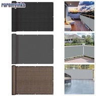 RAREM Sun Shading Sails, Waterproof 3/5/6M Balcony Shade Cloth, Multi-functional Balcony Privacy Scr