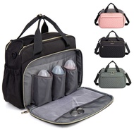LEQUEEN Nanay Tote Bag Maternity Diaper Large Capacity Crossbody Bag Kababaihan Stroller Bag Organi