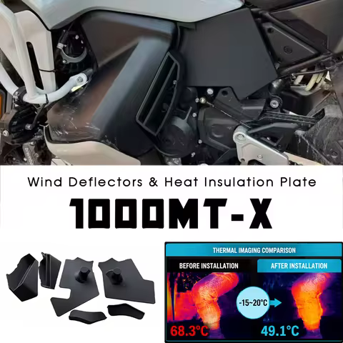 For CFmoto 1000MTX Wind Deflectors Heat Insulation Plate 1000MT-X Wind Deflectors For CF-MOTO MTX100