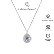 Dây chuyền nữ kim cương Moissanite 0.8 Carat Caterina Diamond Eternal Sparkle Pendant Necklace DN058