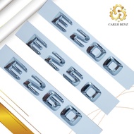 E200 E250 E260 MERCEDES BENZ CHROME GRADE EMBLEM a ORIGINAL E-CLASS MERCY EMBLEM/