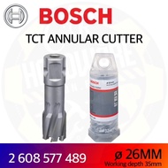 BOSCH TCT ANNULAR CUTTER 20mm 22mm 24mm 26m x35 mm working depth 2 608 577 486 2 608 577 487 2 608 5
