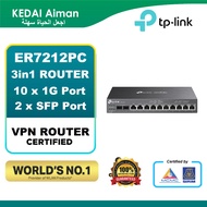 TP-LINK ER7212PC Omada 3-in-1 Gigabit VPN Router