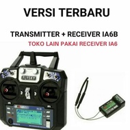 REMOTE FLYSKY FS-I6 FSI6 2.4G 6CH AFHDS W/ FS-IA6B RECEIVER - TATA TOYS SHOP