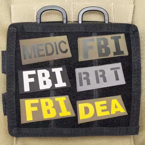 FBI DEA Federal Republic Hook and Loop Patch Backpack Tactical Patch Morale Badge Tactical Vest Acce
