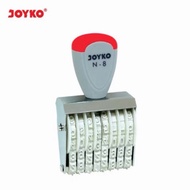 N8 Joyko 8-Digit Number Stamp N-8 Number Stamp/