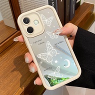 HP Casing For OPPO A5 Pro 4G A5 Pro 5G A5 Energy Case HP Casing Butterfly Pattern Casing Mirror Casi