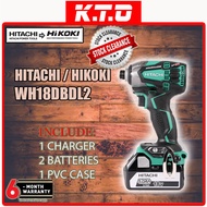 [CLEAR STOCK] PROMOTION HITACHI / HIKOKI WH18DBDL-2 DH40MEY DH45MEY